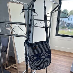 Stylish Striped Crossbody Bag